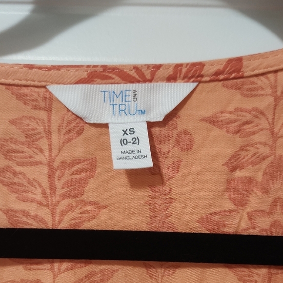 Sleeveless Floral Dress | Time and Tru | Size XS - Picture 3 of 6